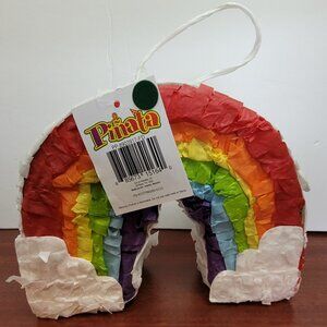 NWT Mini Rainbow pinata